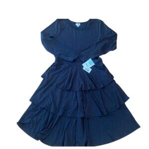 NWT LulaRoe Georgia Dress Black Size 2XL (WD003)